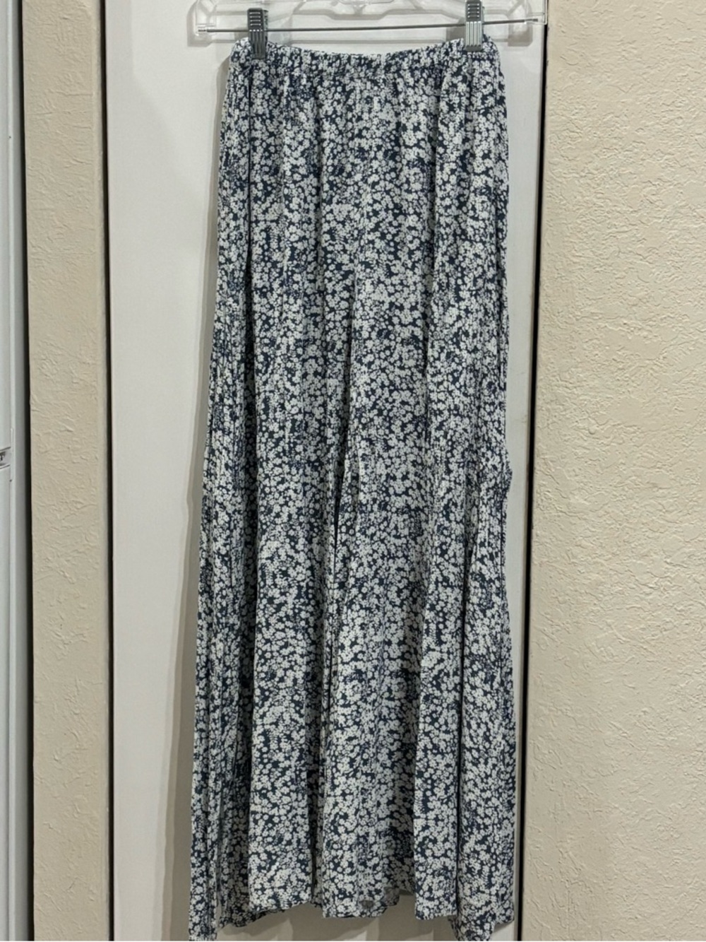 Kiwi + Punch Boho Floral Wide Leg Slit Pants